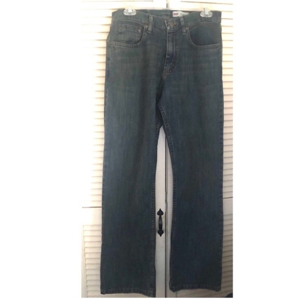Wrangler Retro Red Tag Hi Rise Relaxed Boot Cut Jeans 30 x 32